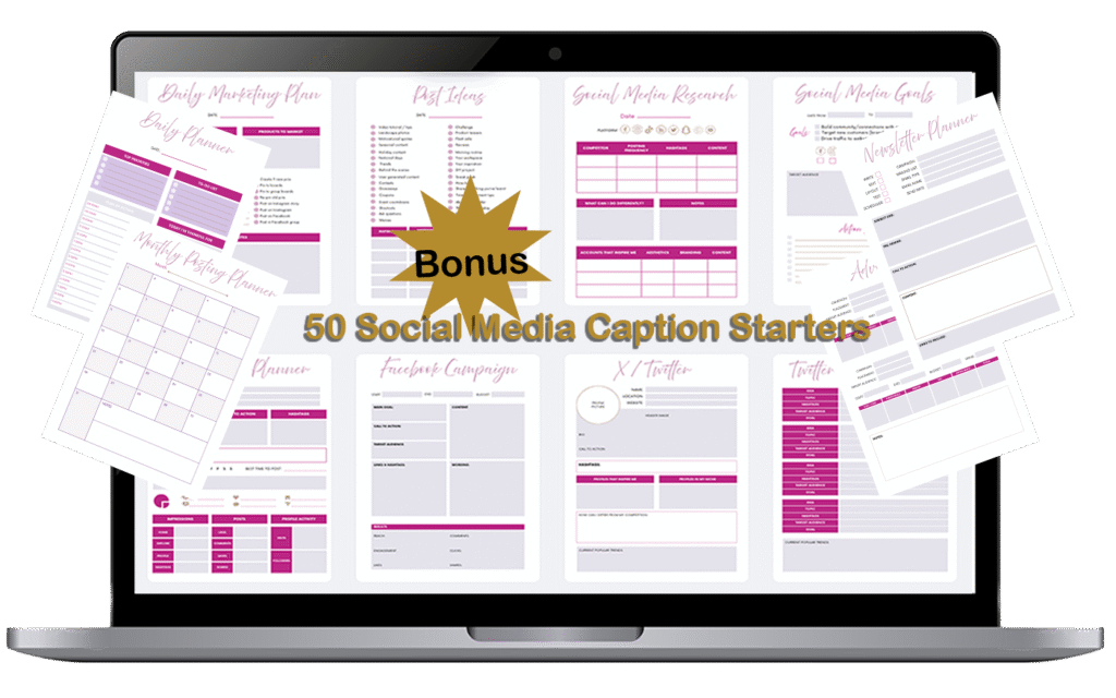 digital and social media marketing planner